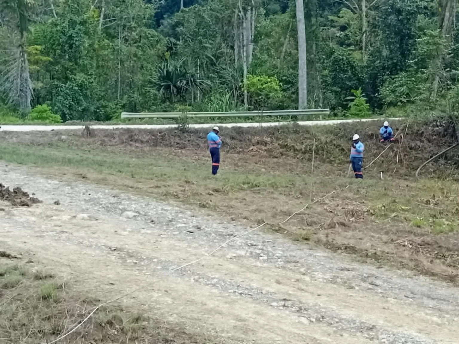 Groundwater investigation fieldwork at Agogo and Usano